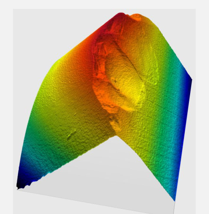 Beispielbild einer Kantenmessung