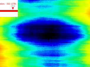 Beispiele einer Ebenheitsmessung von Hartmetall