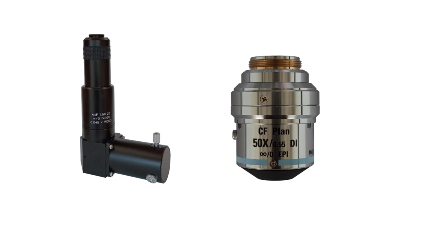 Beispielfotos von Objektiven der GBS metrology