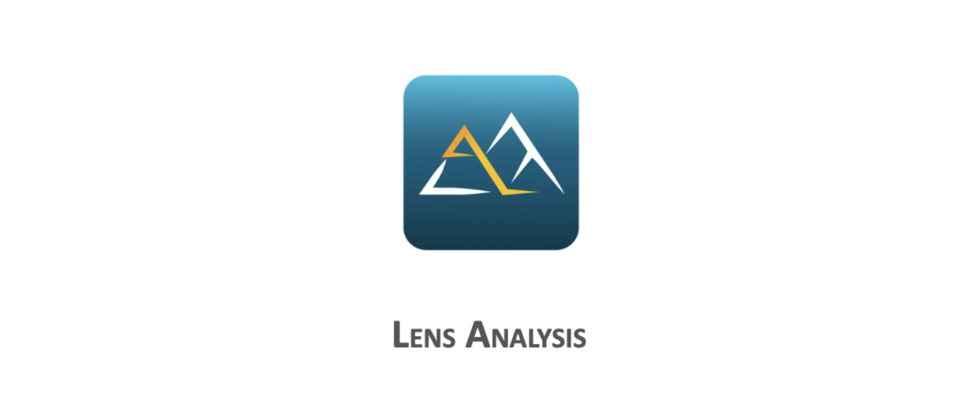 Logo MountainsMap® Lens analysis