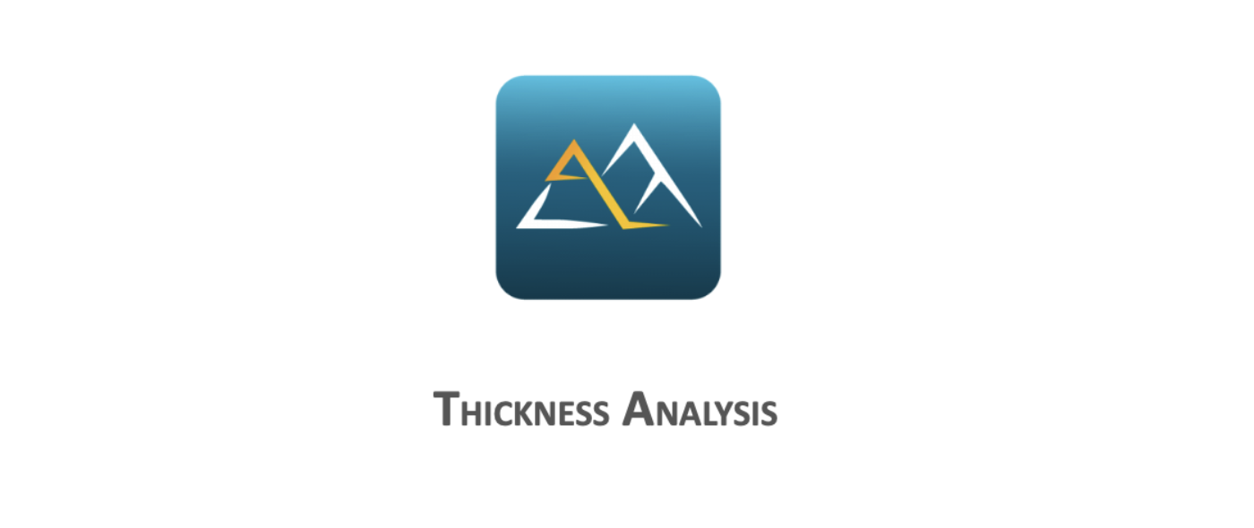 Logo MountainsMap® Thickness analysis