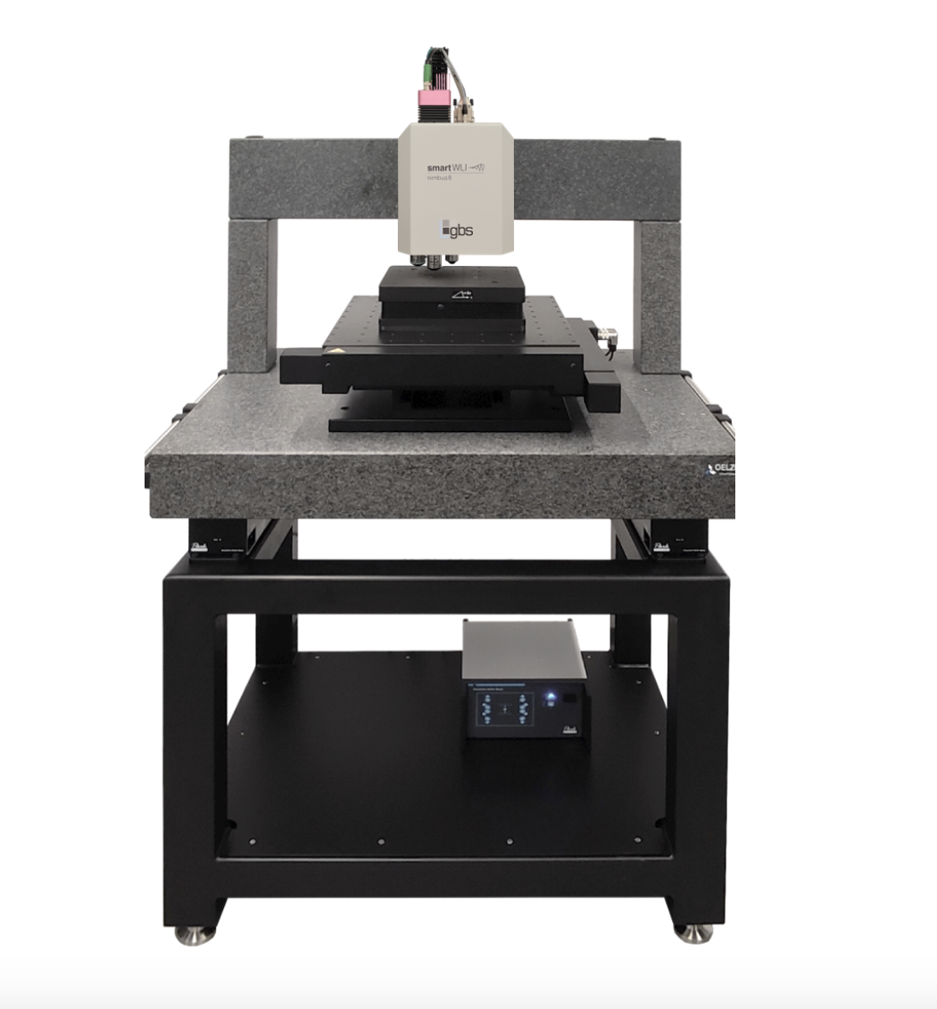 Produktfoto smartWLI nimbus8 mit Granitportal